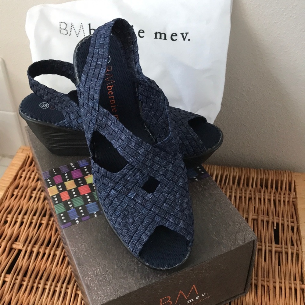 Bernie Mev wedge shoe.